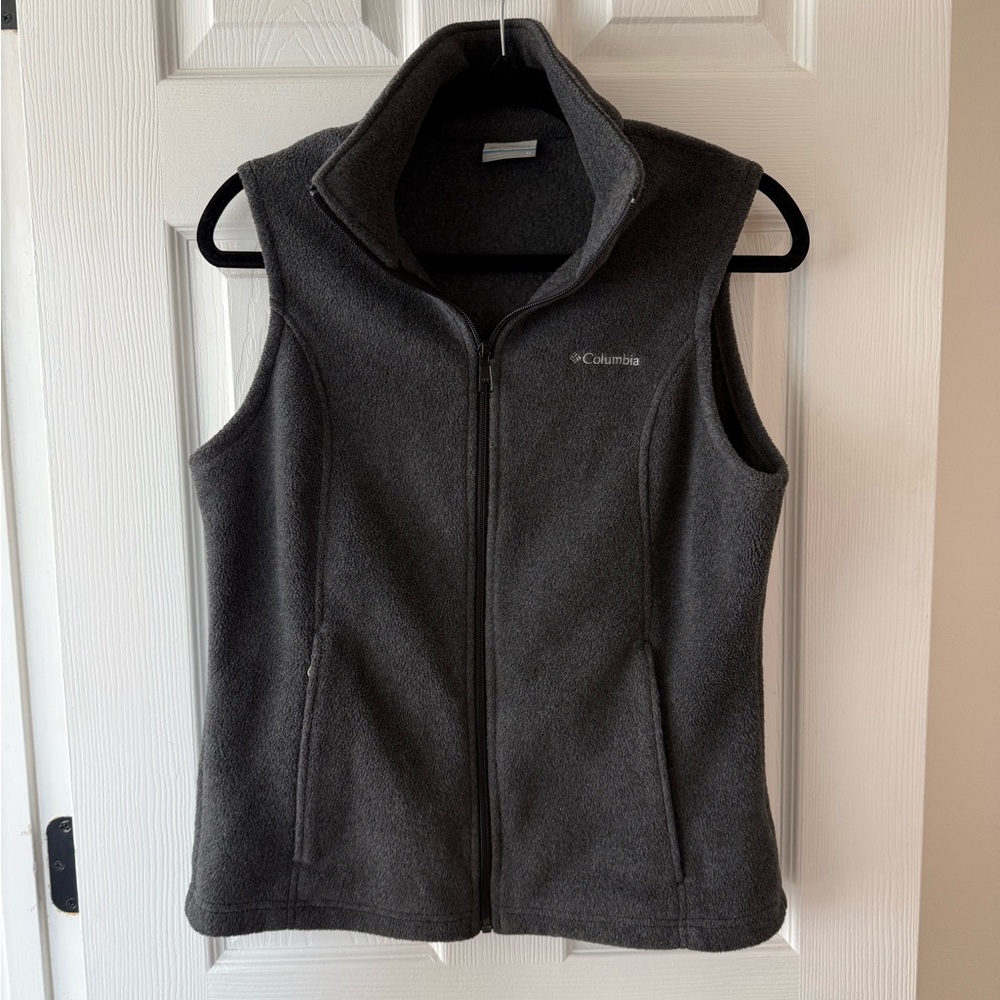 Columbia Charcoal Fleece Vest